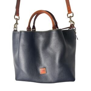 Dooney & Bourke Red Pebbled Leather 10"x12"